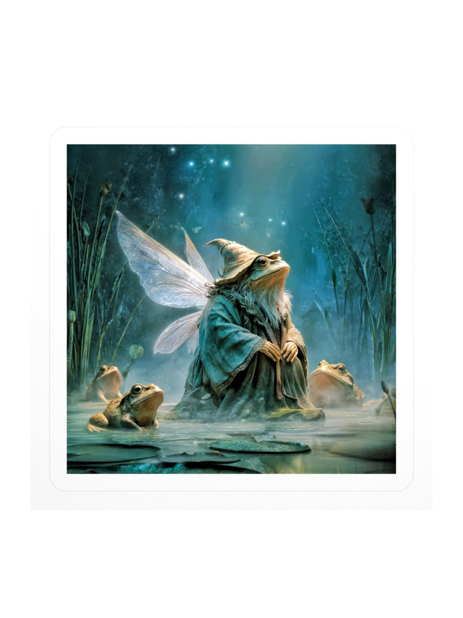Toad Wizard Sticker product image (1)