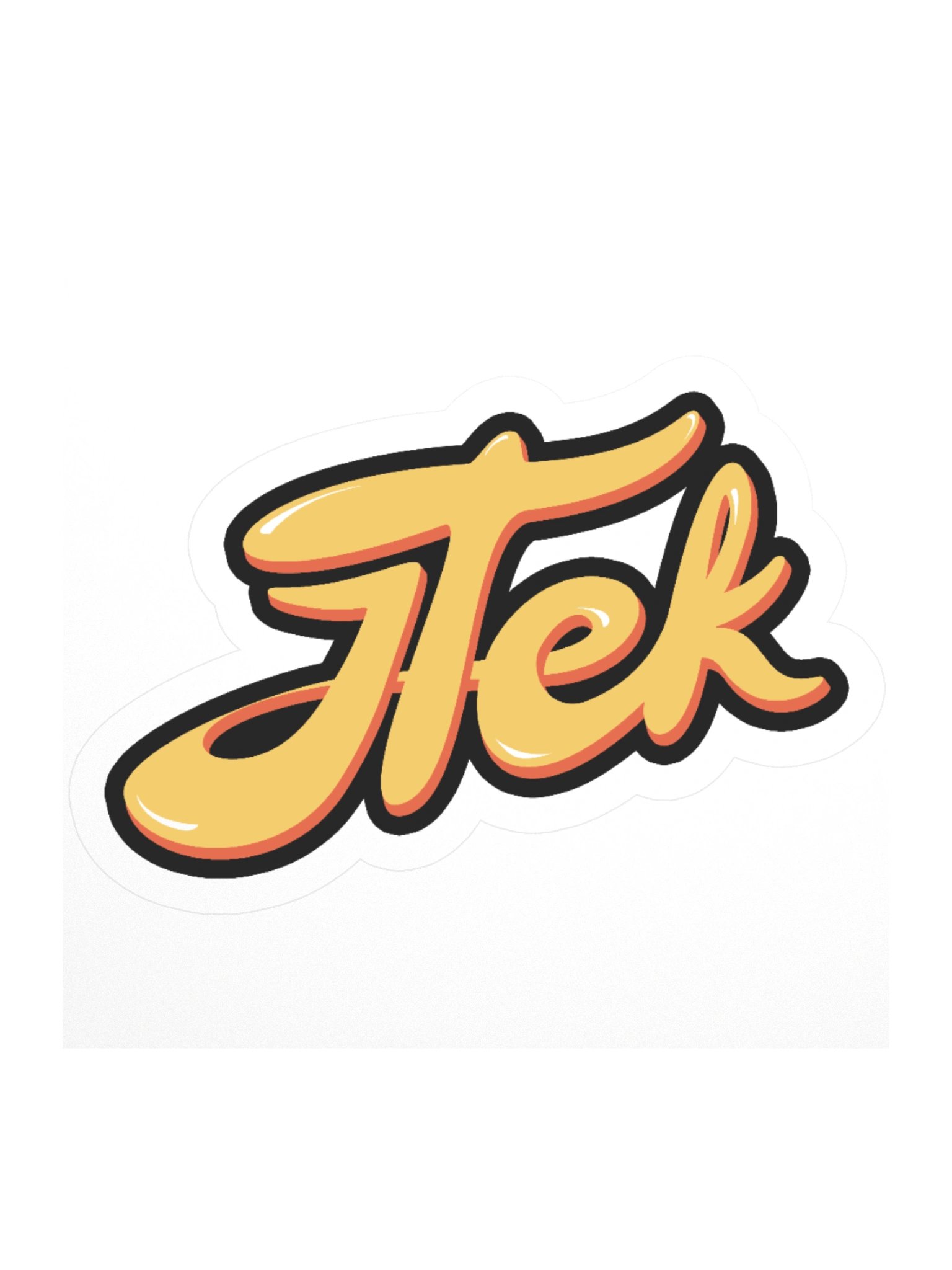 Logo Sticker with Black Outline product image (1)