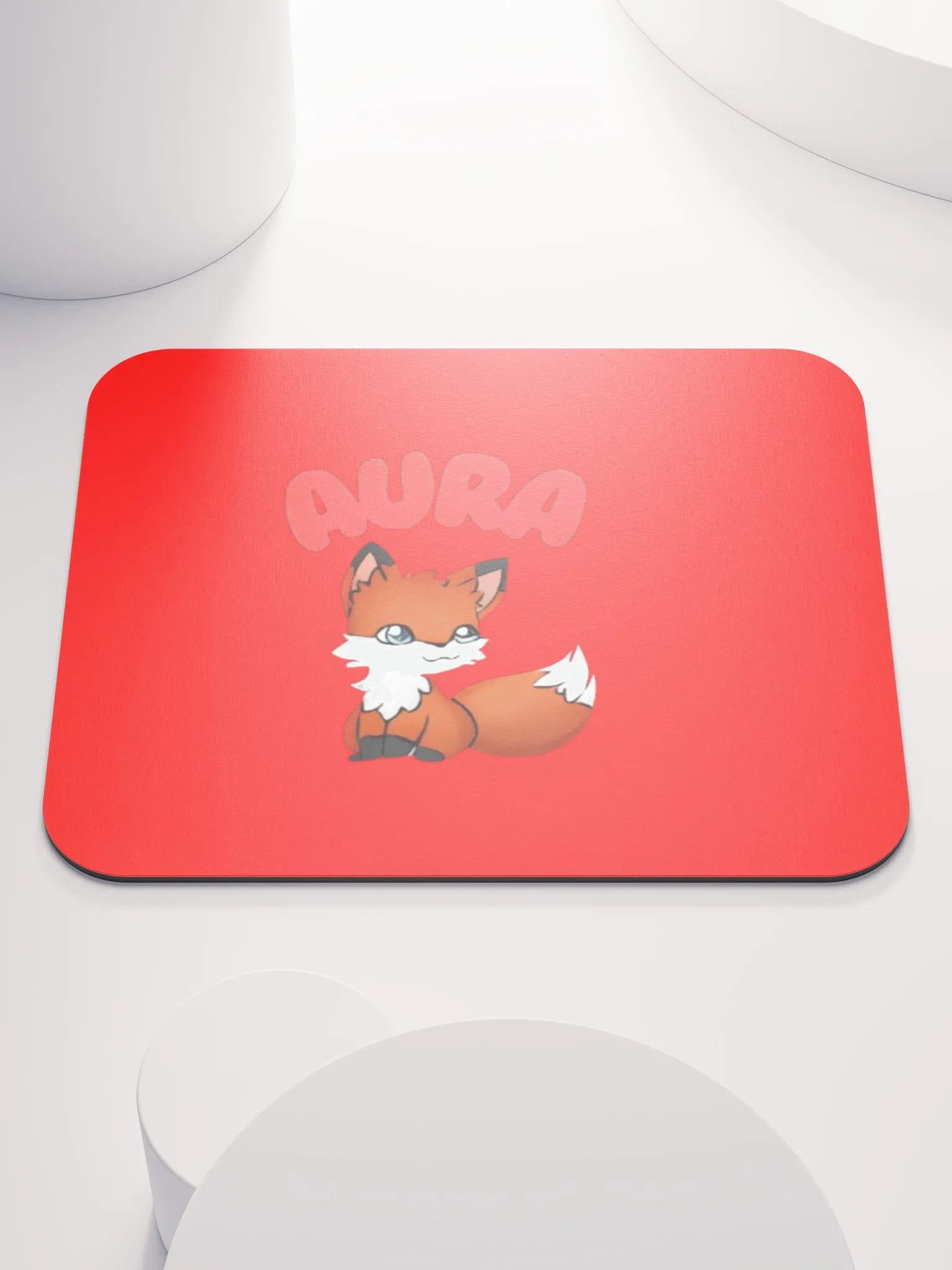 Aura Fox Mouse Pad product image (1)