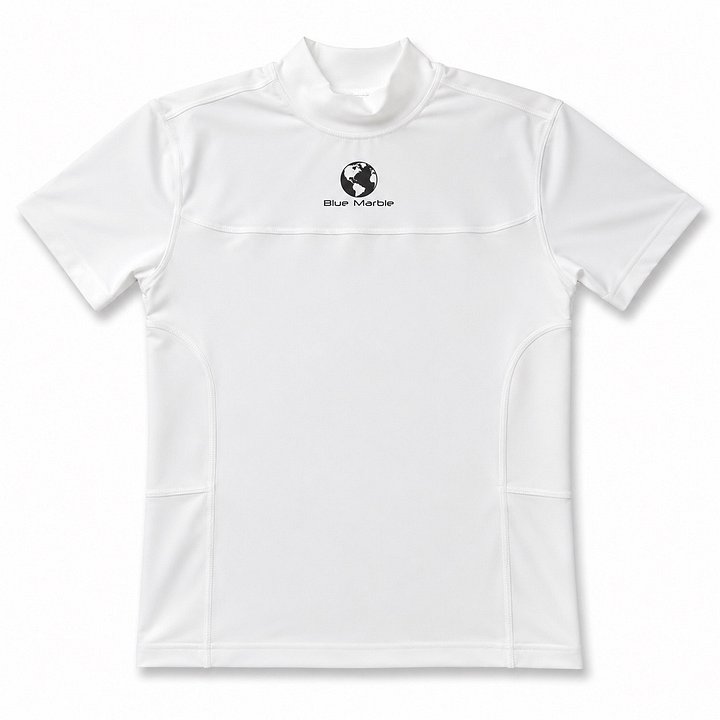 Blue Marble Elite Performance Compression Turtle Neck Tee product image (2)