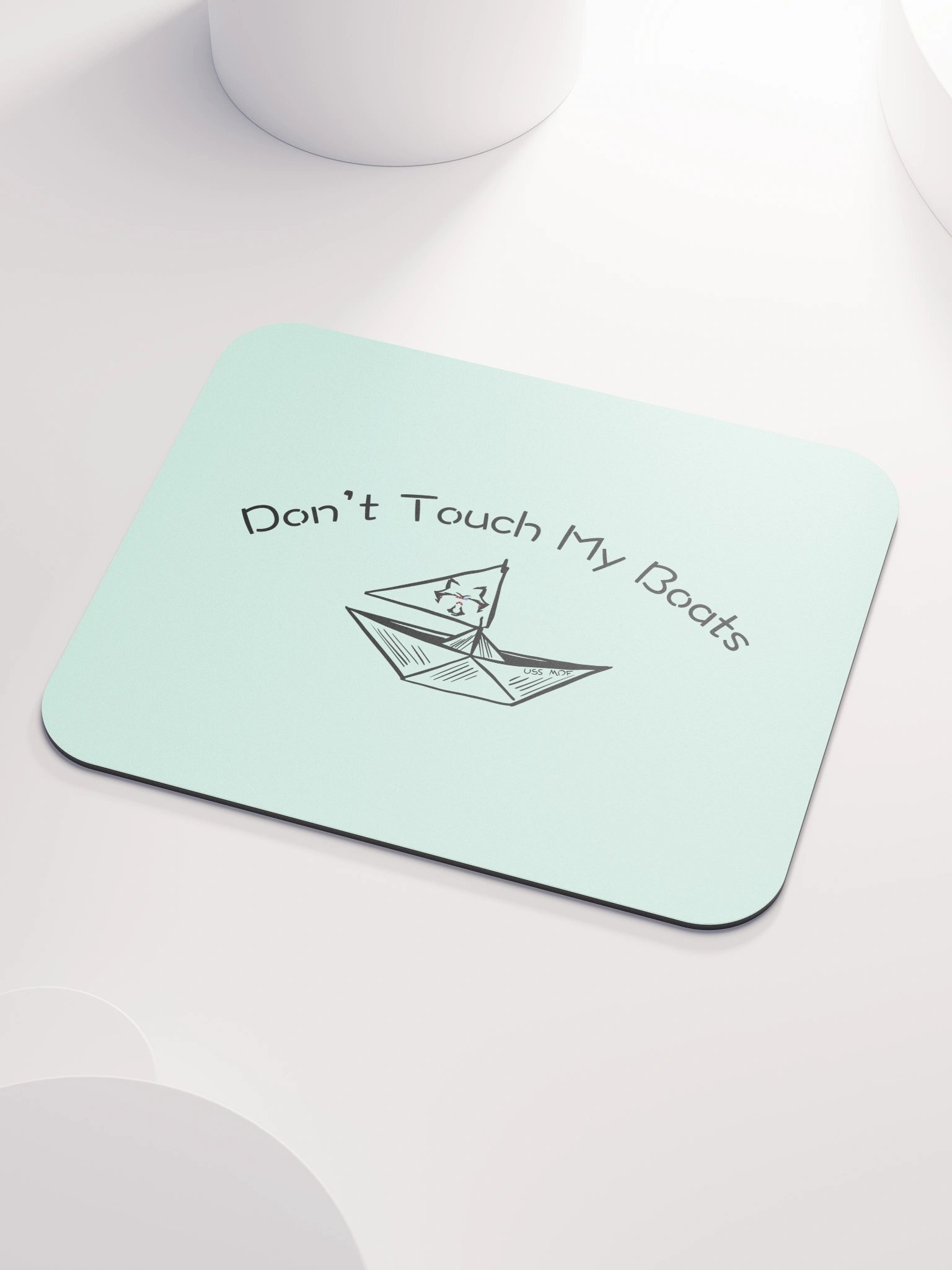 Don't Touch My Boats Mouse Pad product image (3)