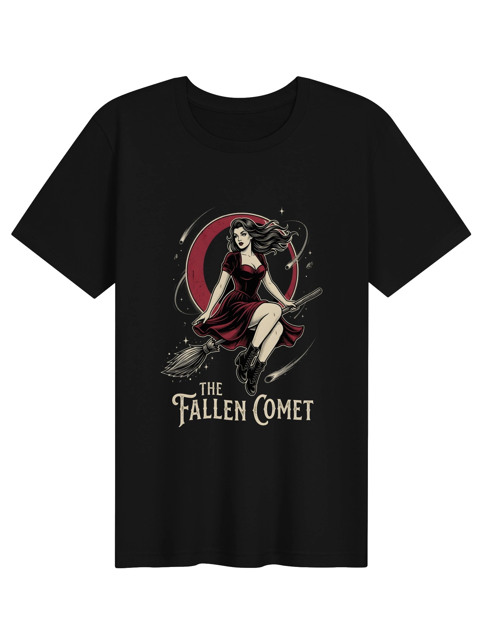 Vintage Witch Graphic Tee product image (1)