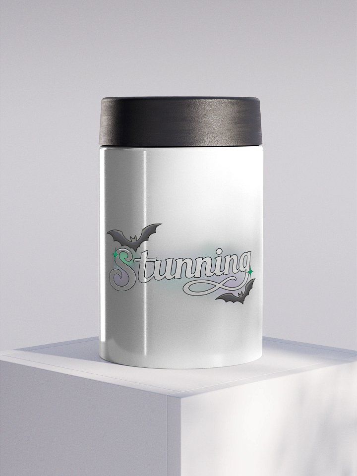 Stunning in White Can Koozie product image (1)