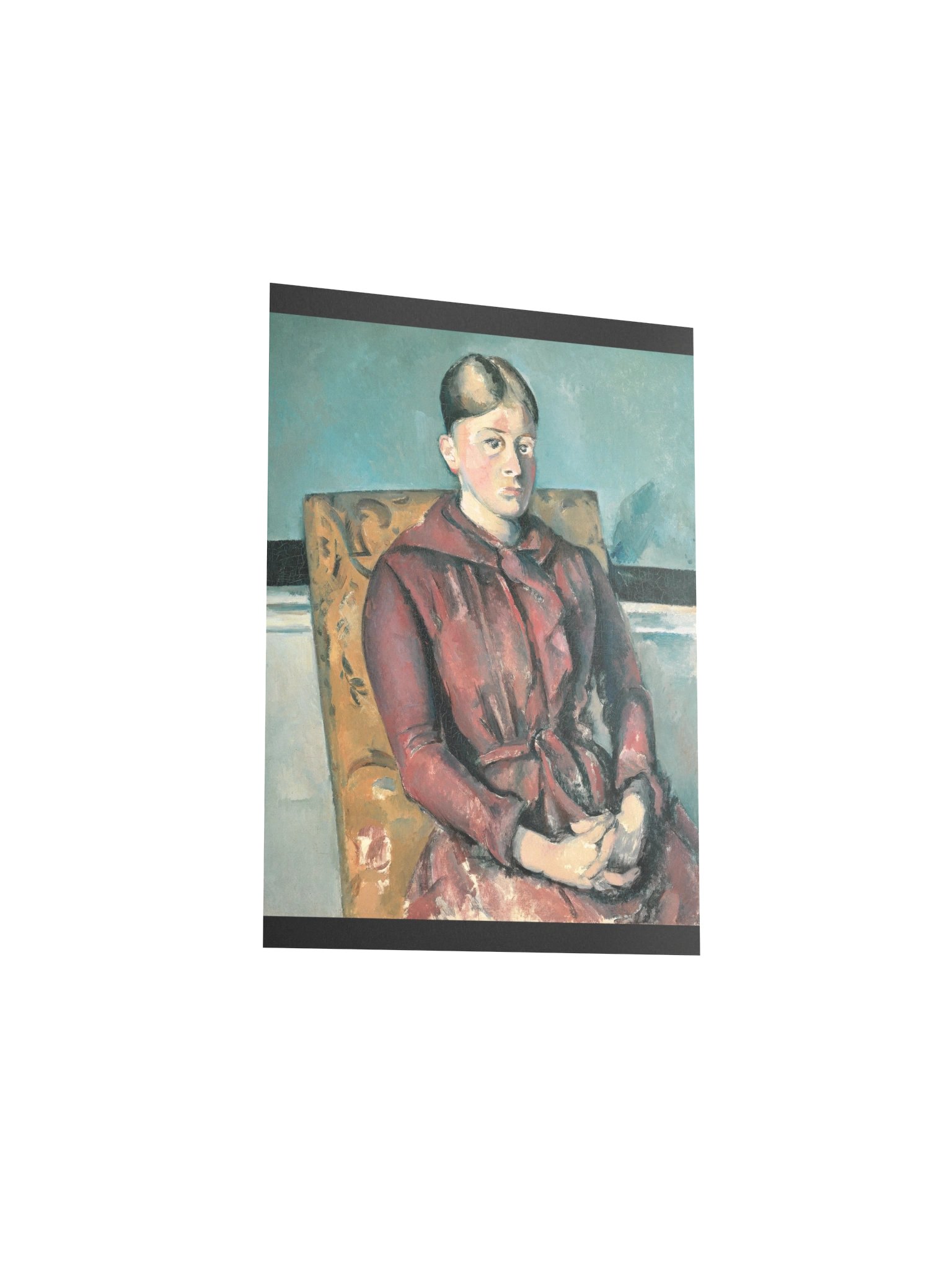 Cézanne, Madame Cézanne in a Yellow Chair — Fine-Art Poster product image (4)