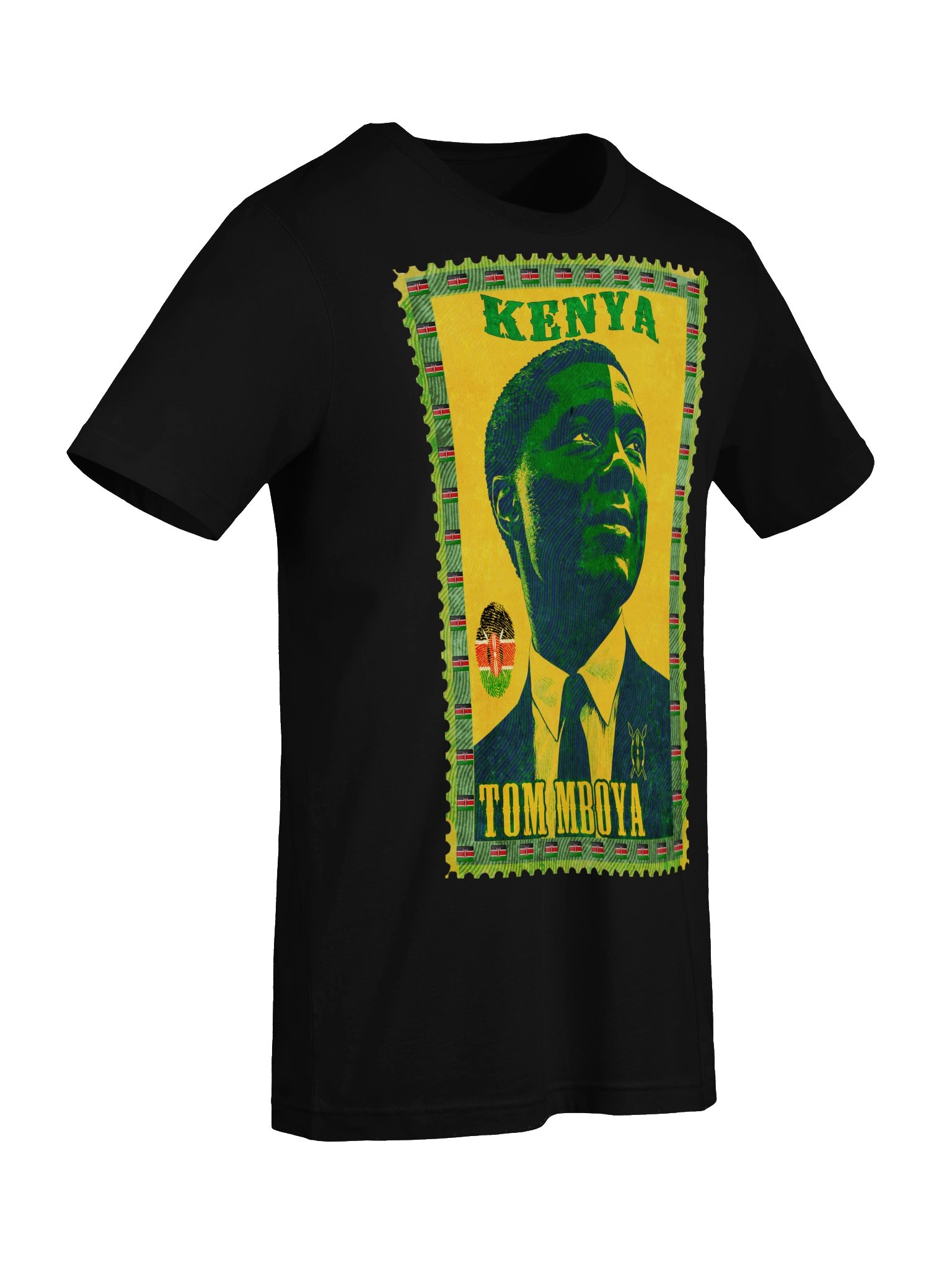 Tom Mboya Kenya Vintage Postage Stamp Tee product image (6)