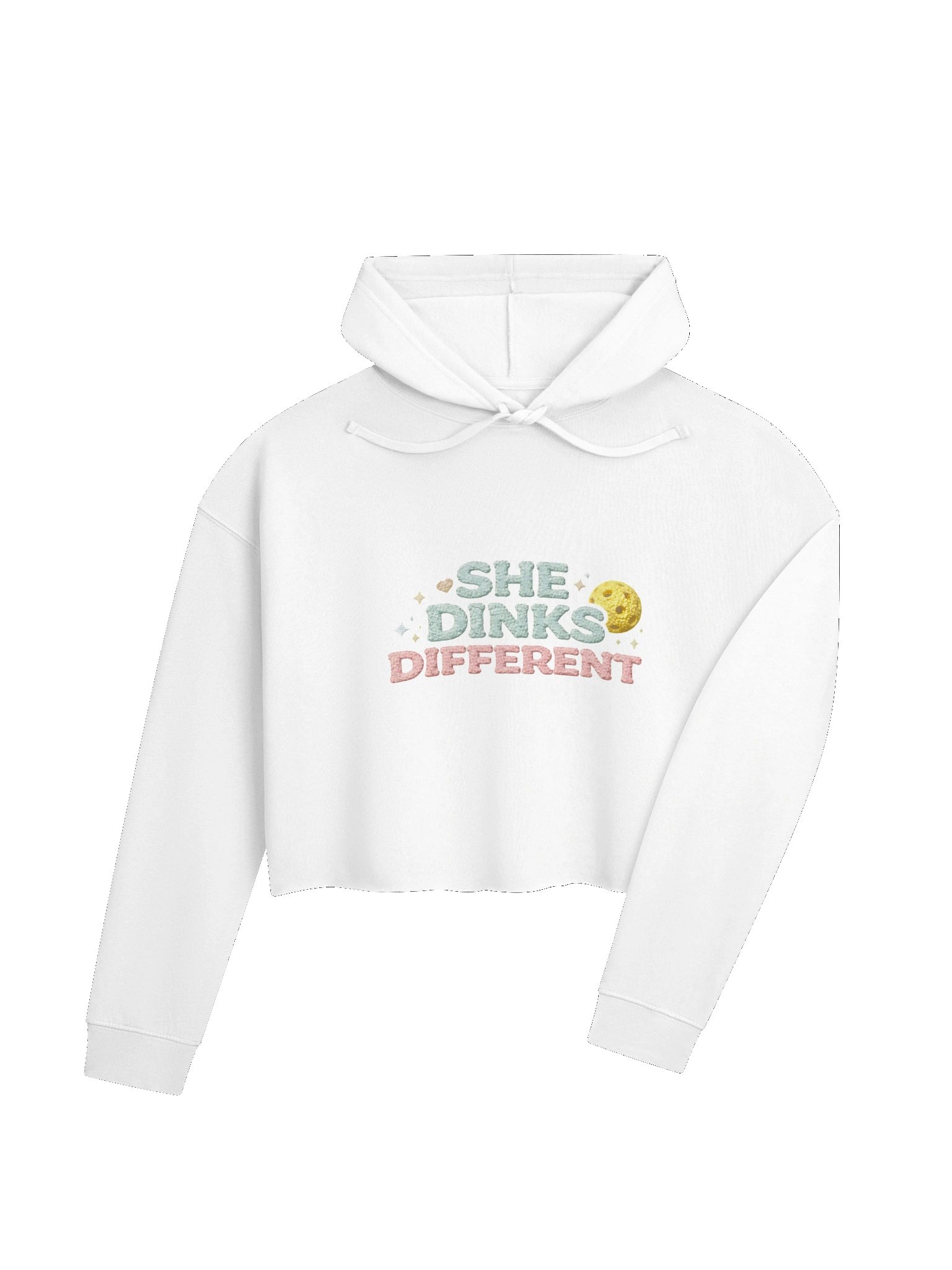 PFA She Dinks Cropped Hoodie product image (3)