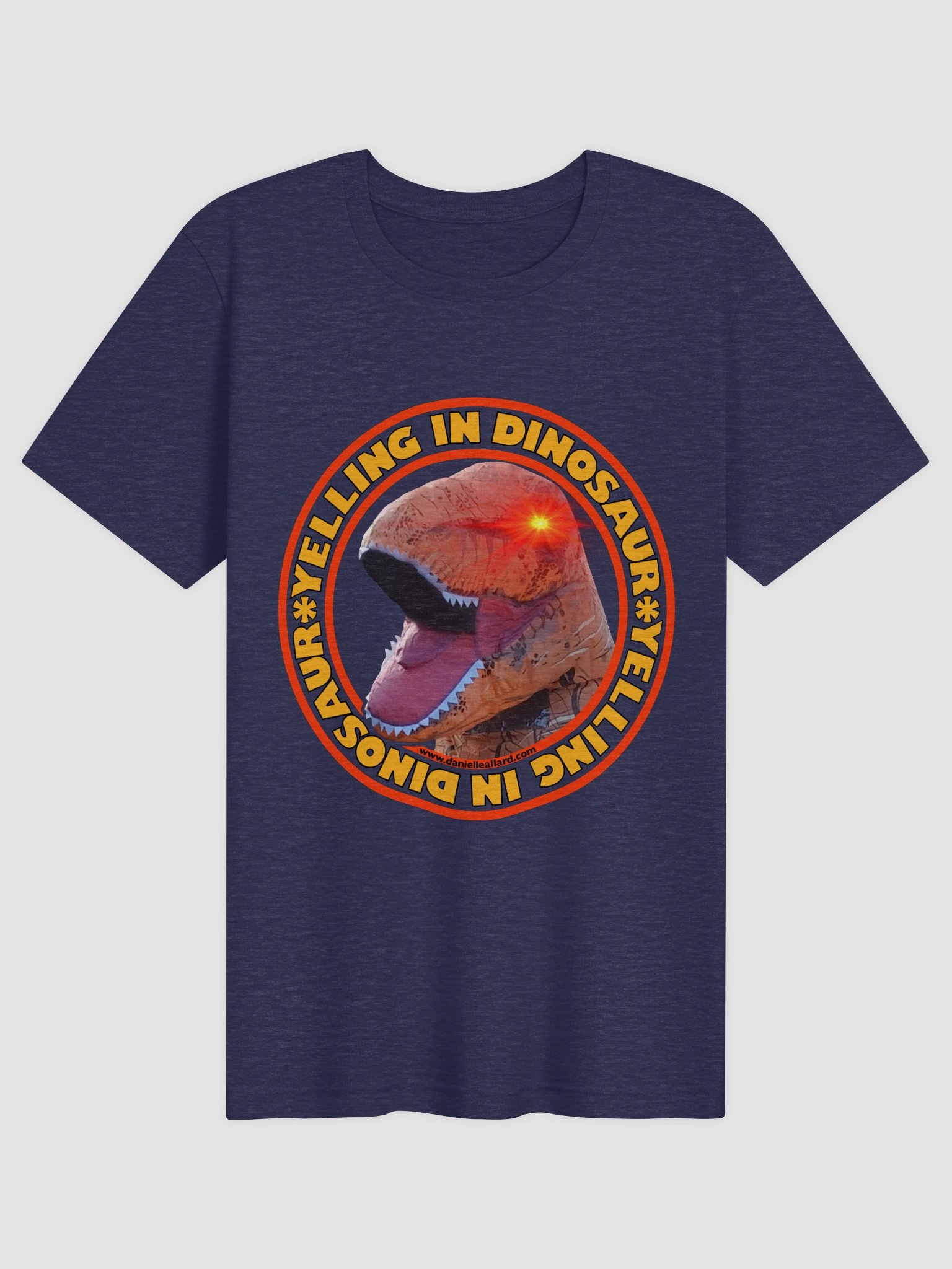 Yelling In Dinosaur Coloured T-Shirt product image (37)