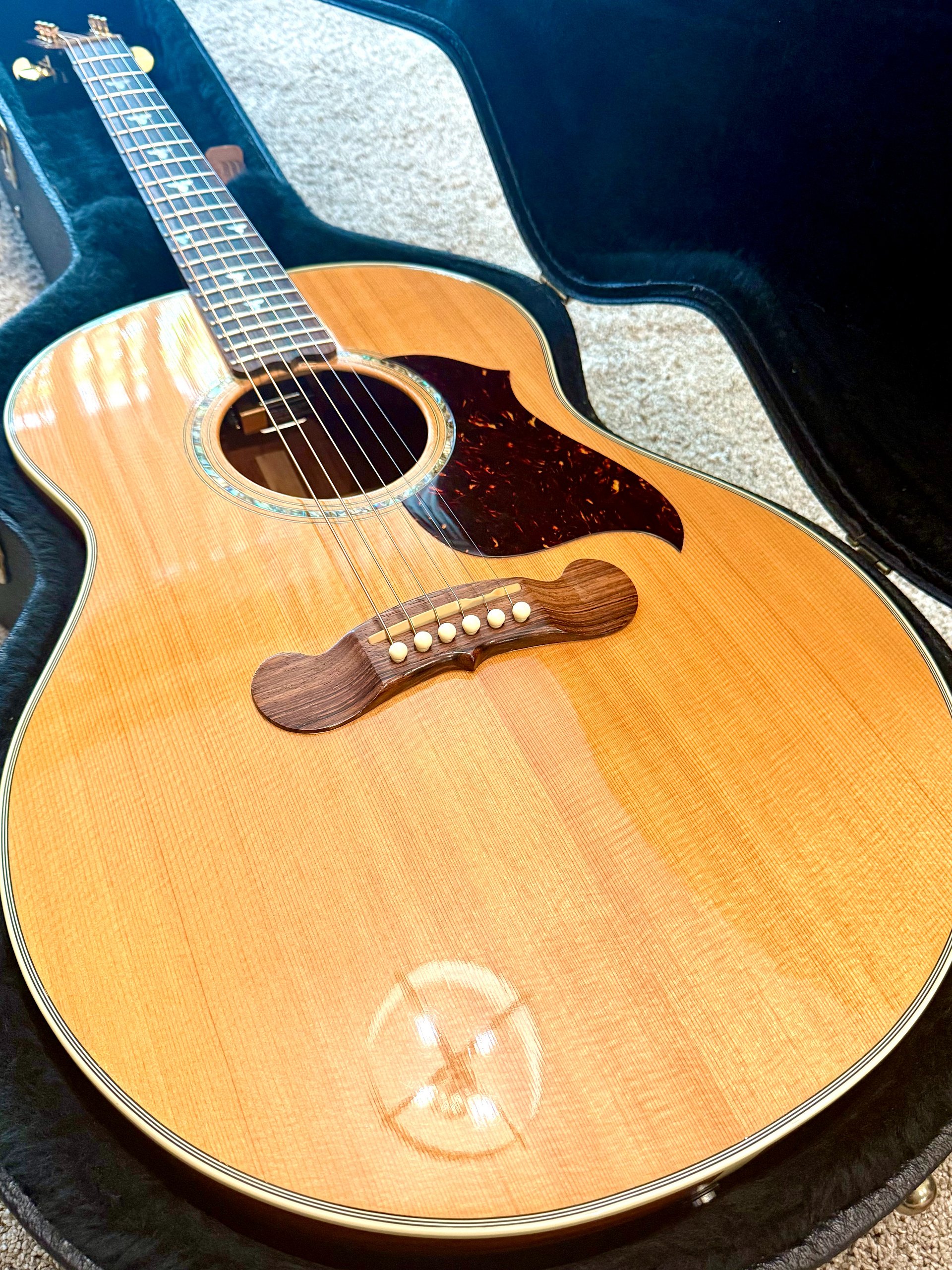 2002 Gibson L-130 Montana "NATURAL SITKA/BUBINGA WOODS" + OHSC product image (1)