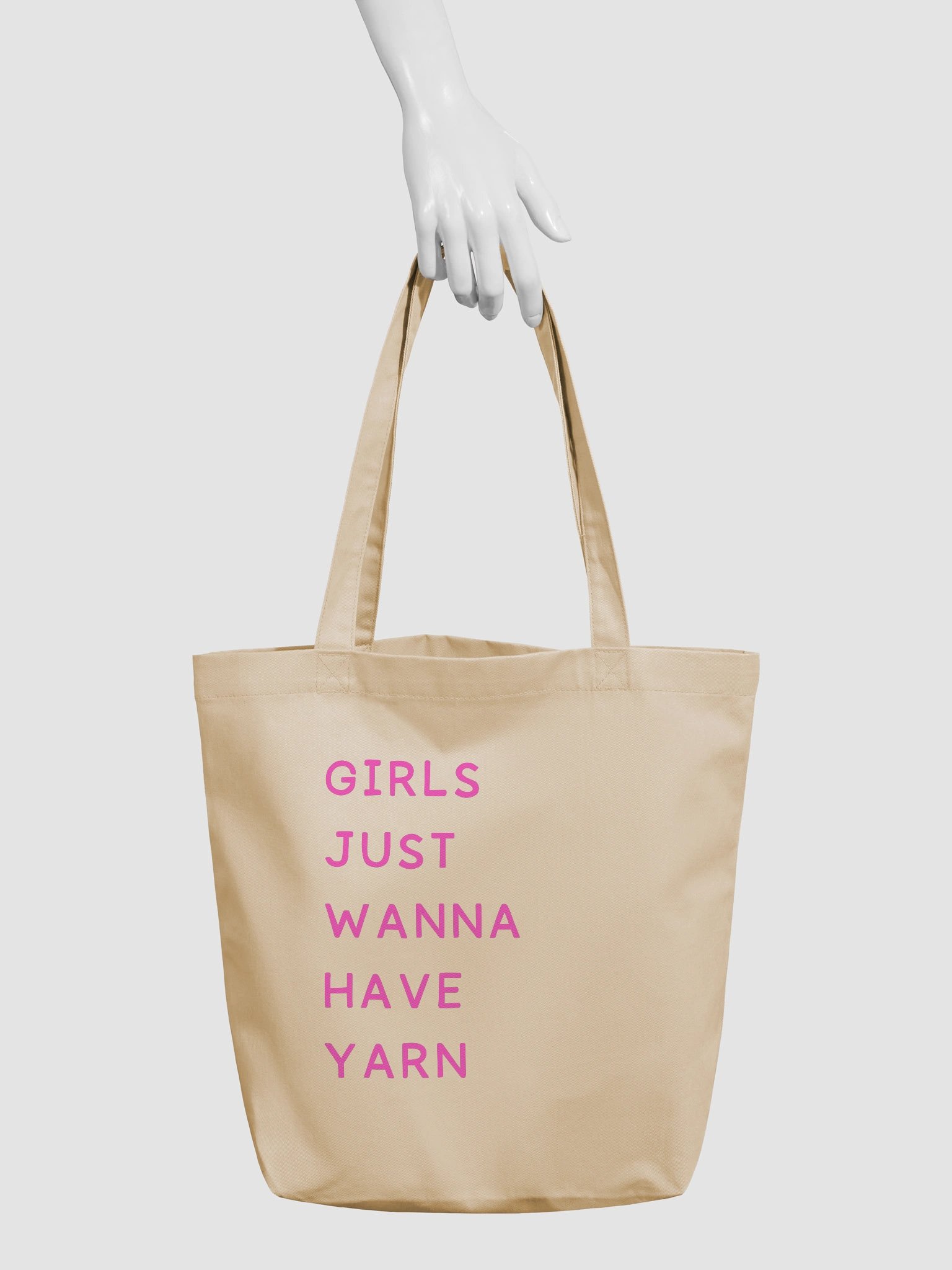 Girls Just Wanna Have Yarn Tote Bag product image (3)