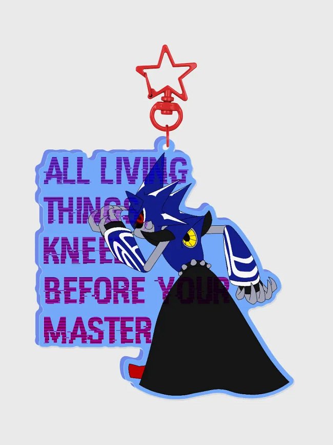 Sonic Quote Keychains