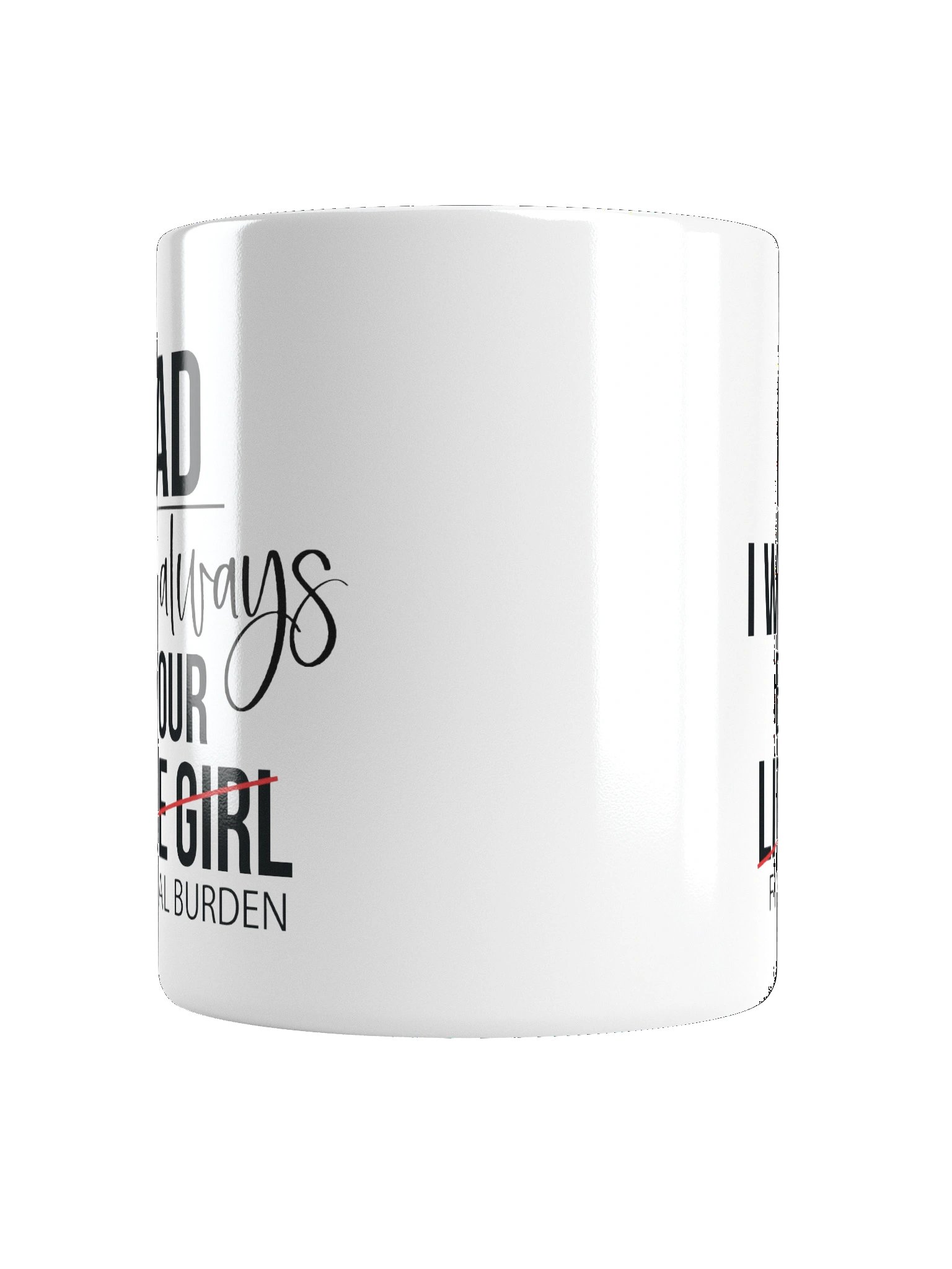 Strike-Through DAD Novelty Coffee Mug product image (4)