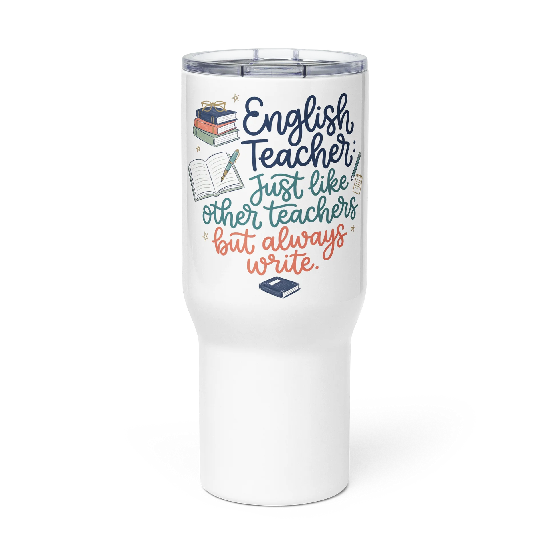 Funny English Teacher Travel Mug Large Tumbler product image (1)