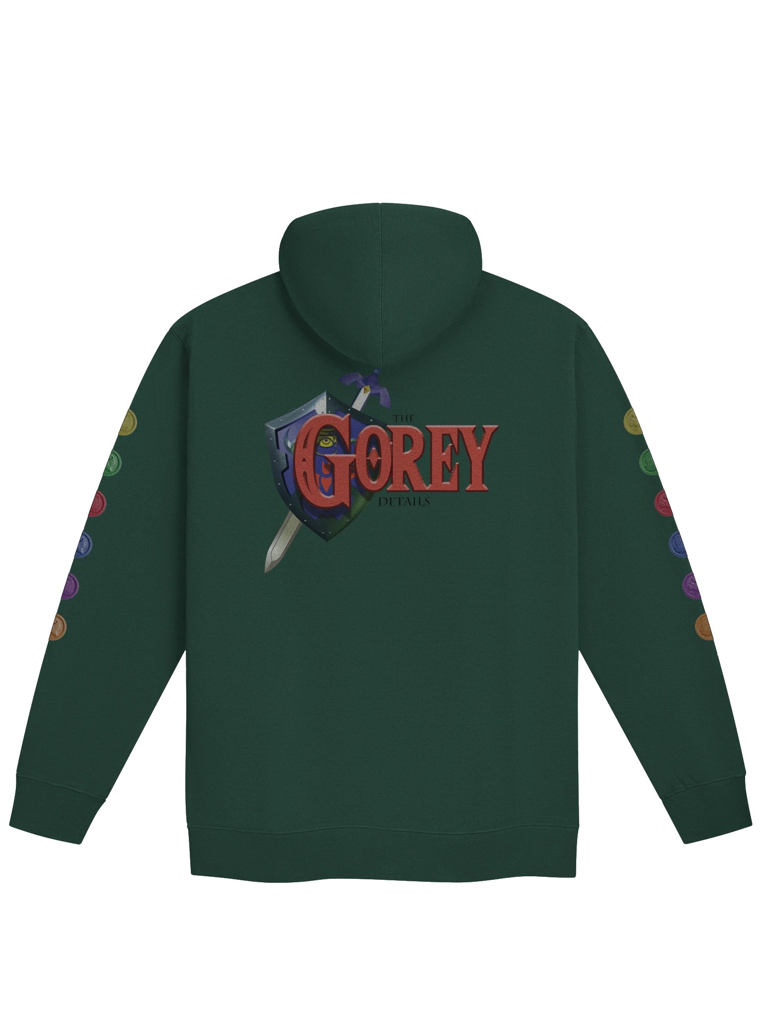 Hero of Time - Independent Trading Co. Fleece Zip Up Hoodie product image (14)