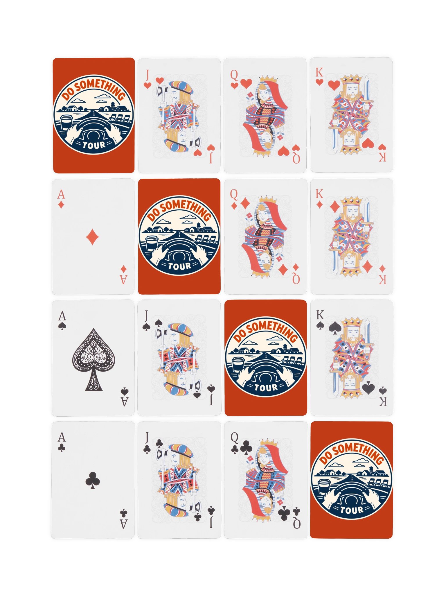 Do Something tour playing cards product image (5)