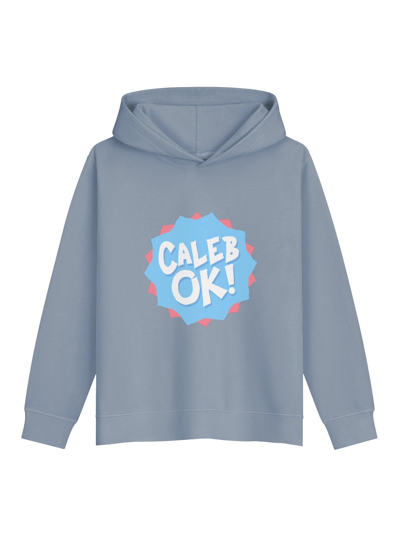 Caleb OK! Youth Hoodie - Light Gray product image (1)