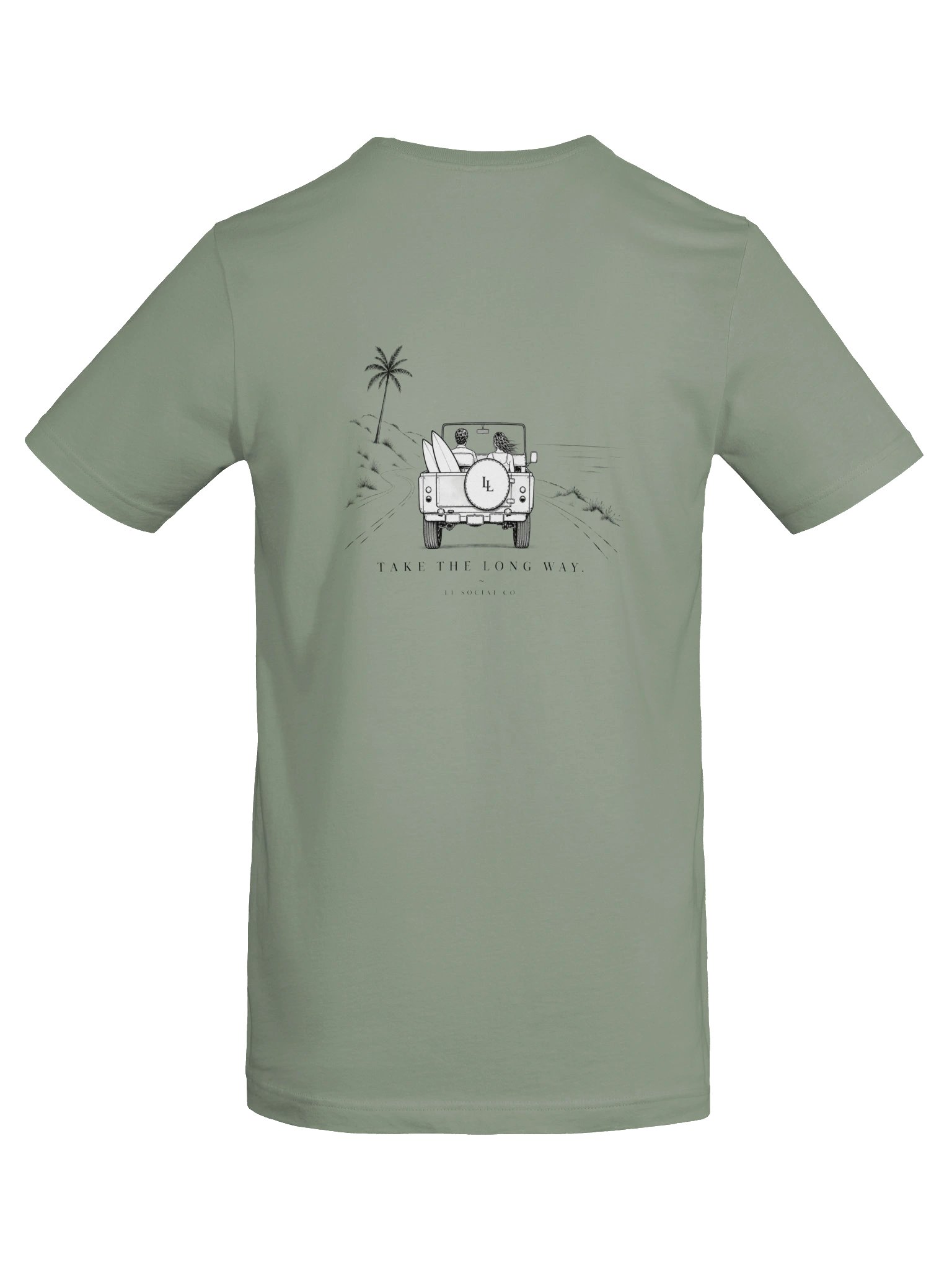 LL Social Co. Take The Long Way Tee — The Good Life product image (96)