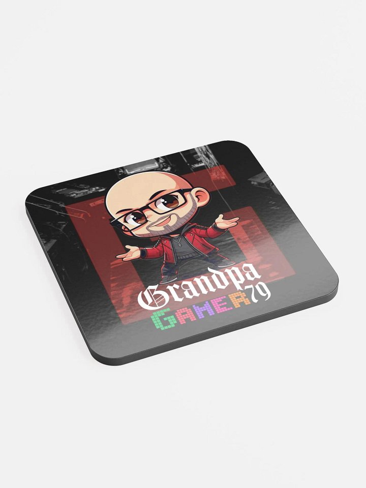 Inviting Grandpa Gamer Coaster product image (2)