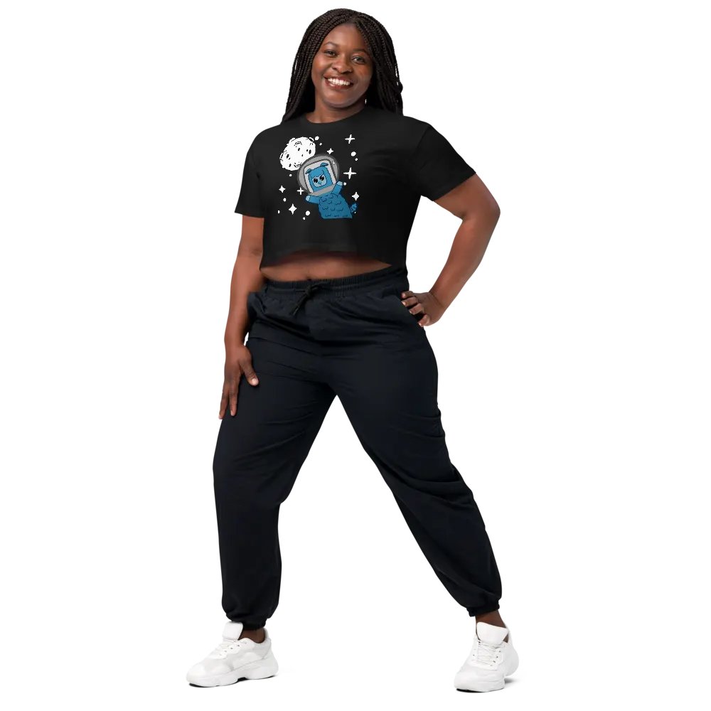 Llamanaut Crop Top product image (10)