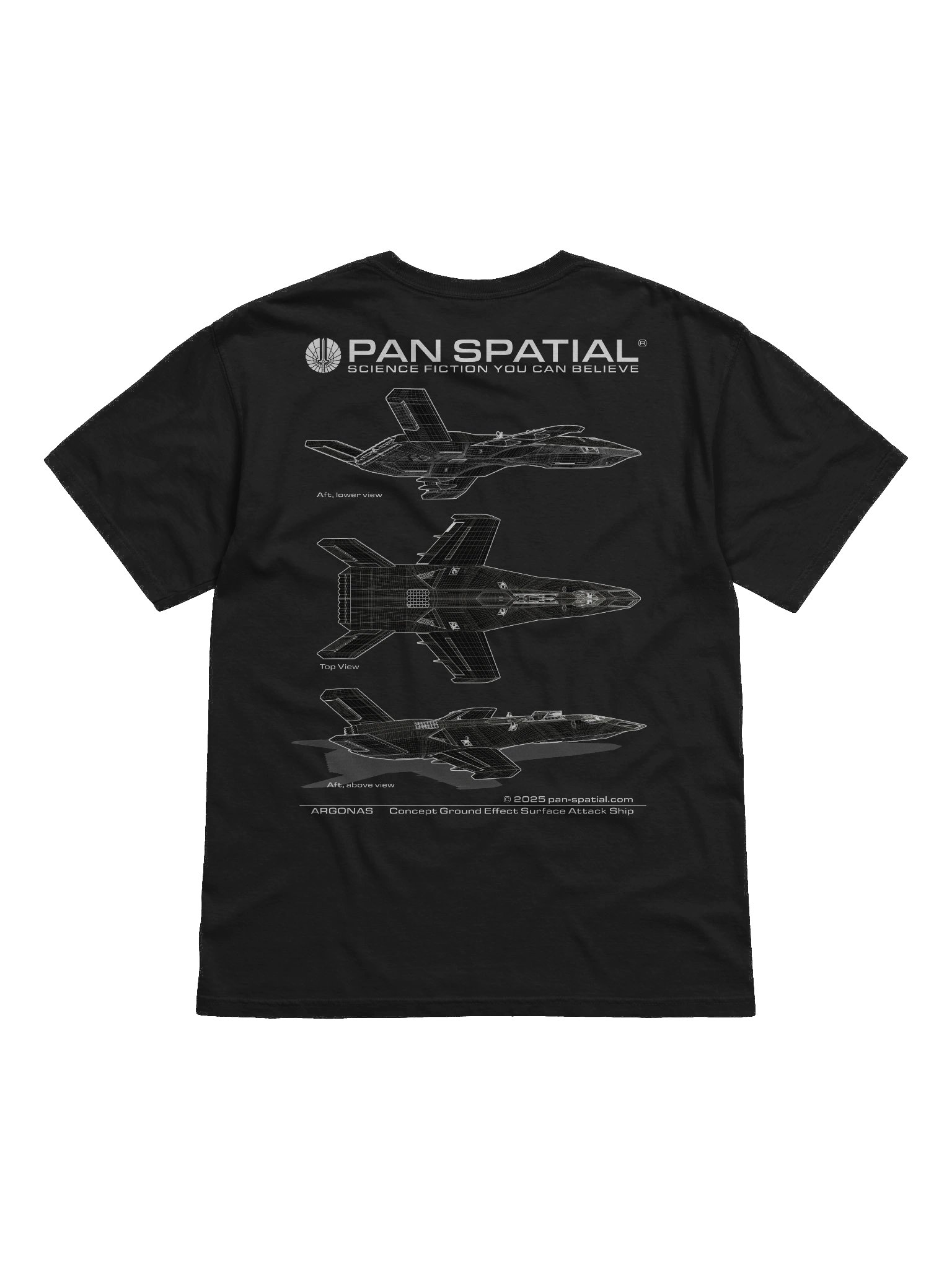 Pan-Spatial 'ARGONAS' T-shirt product image (2)