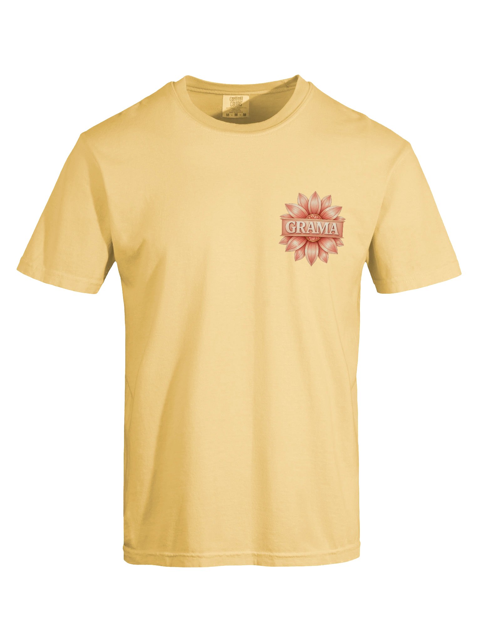 Gramma Gleaming Floral Emblem T-Shirt product image (67)
