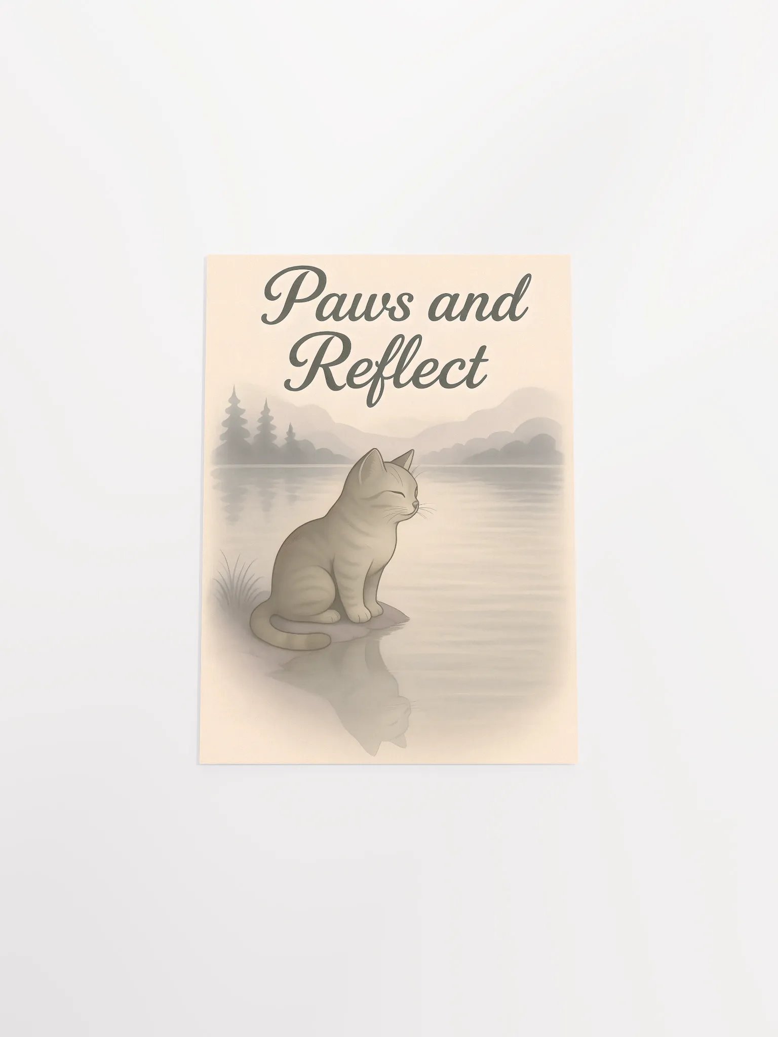 Reflect Cute Cat Motivational Poster product image (4)