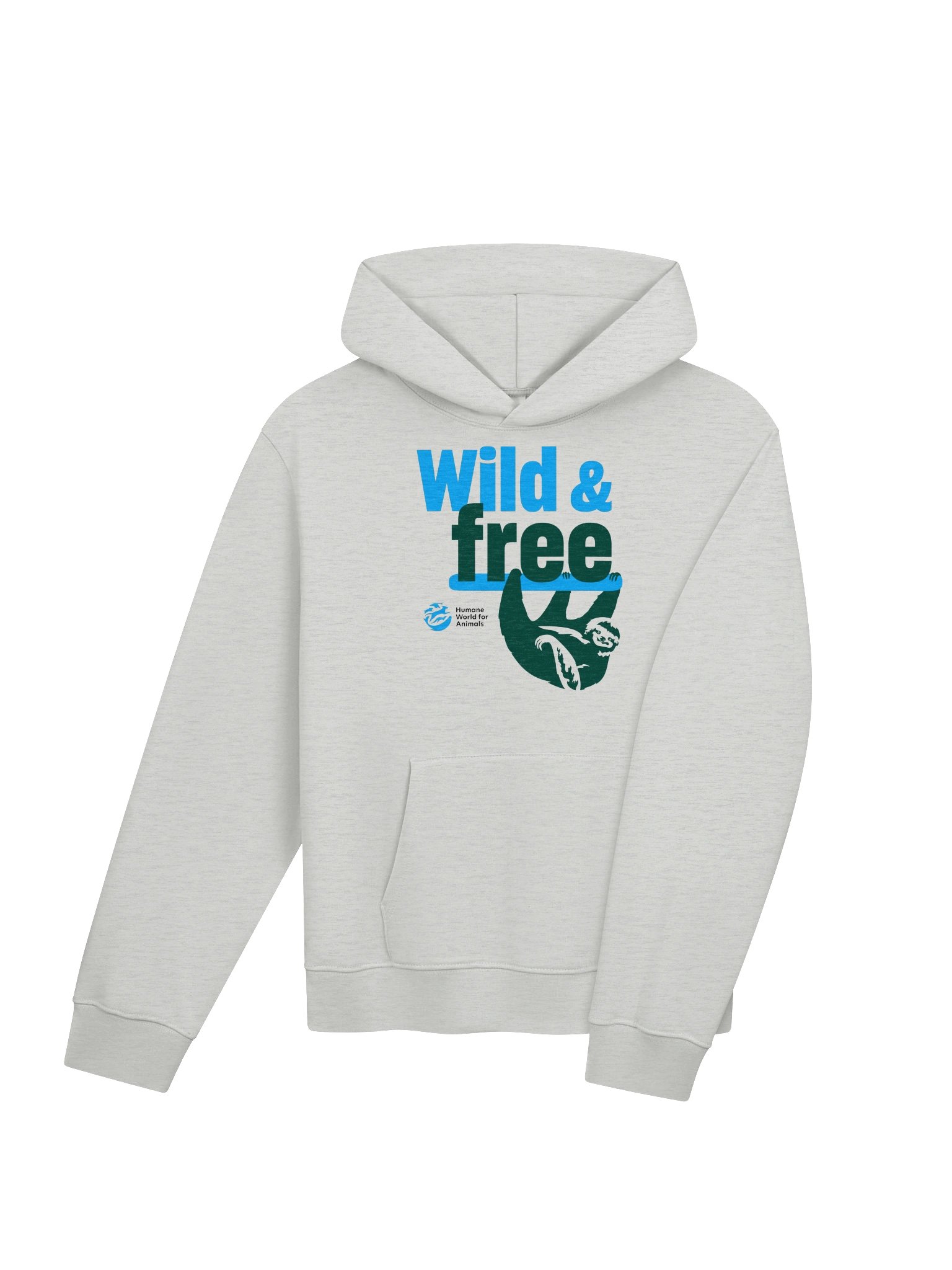 Wild & free - Sloth - Hoodie product image (4)