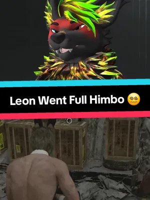 Leon Went Full Himbo 😵‍💫 #furry #residentevil #residentevilrequiem #leonkennedy #himbo 