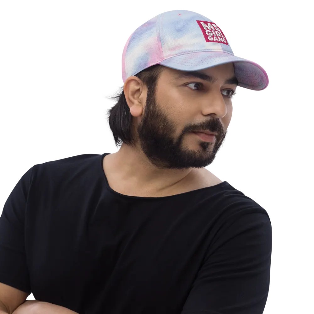 MSgirlgang Embroidered Logo Tie-Dye Hat product image (2)