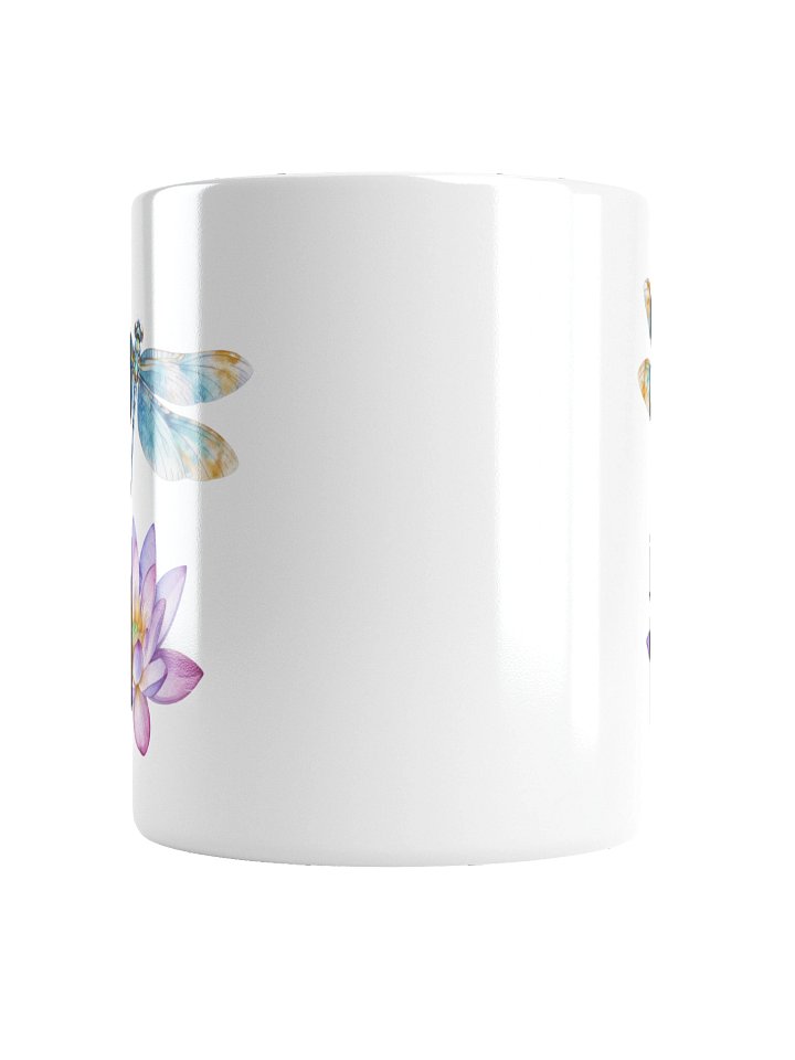 Whispers of the Dragonfly Coffee Mug – Tranquil Nature-Inspired Design product image (2)