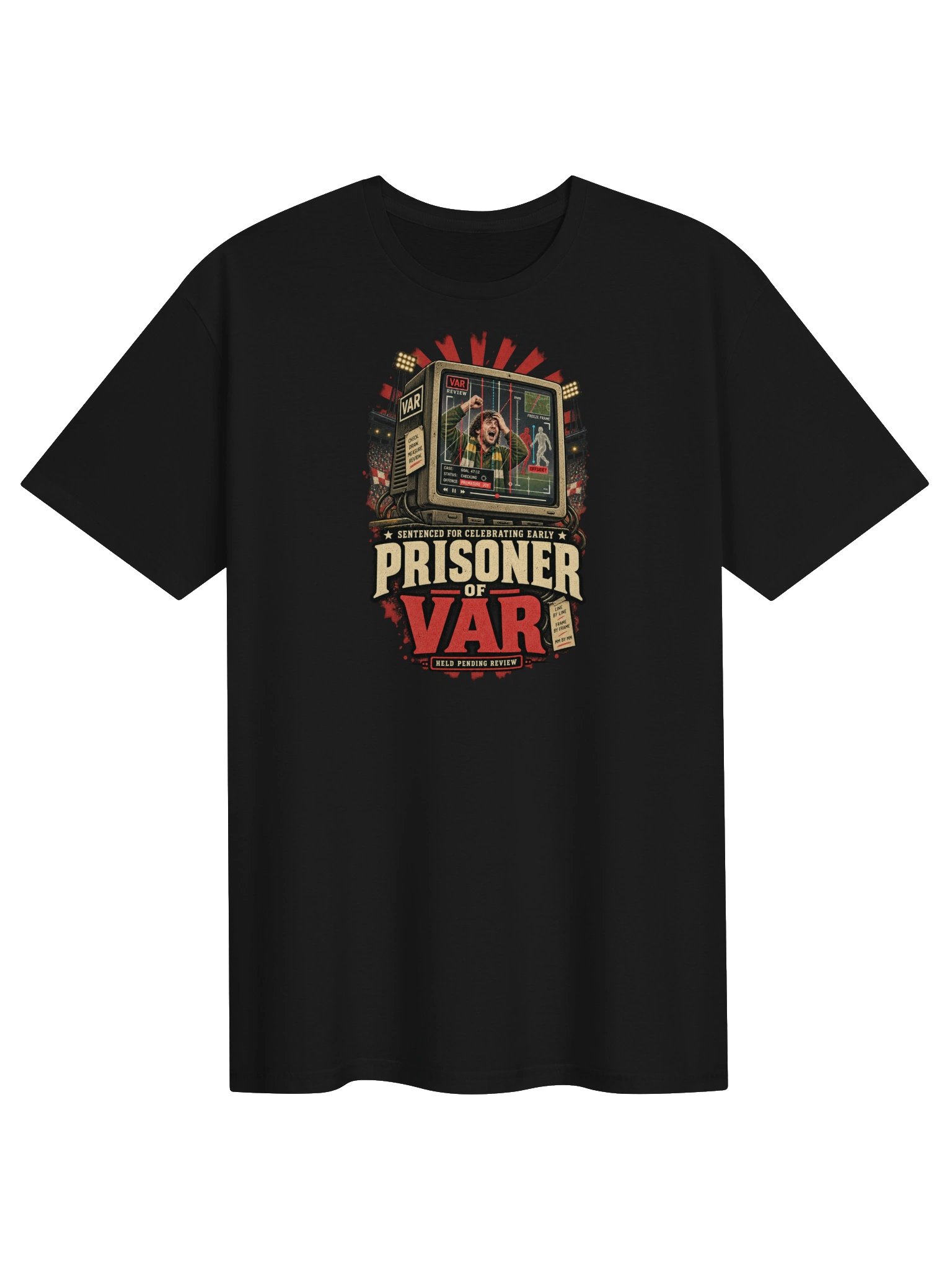 Prisoner of VAR Soccer Tee product image (1)
