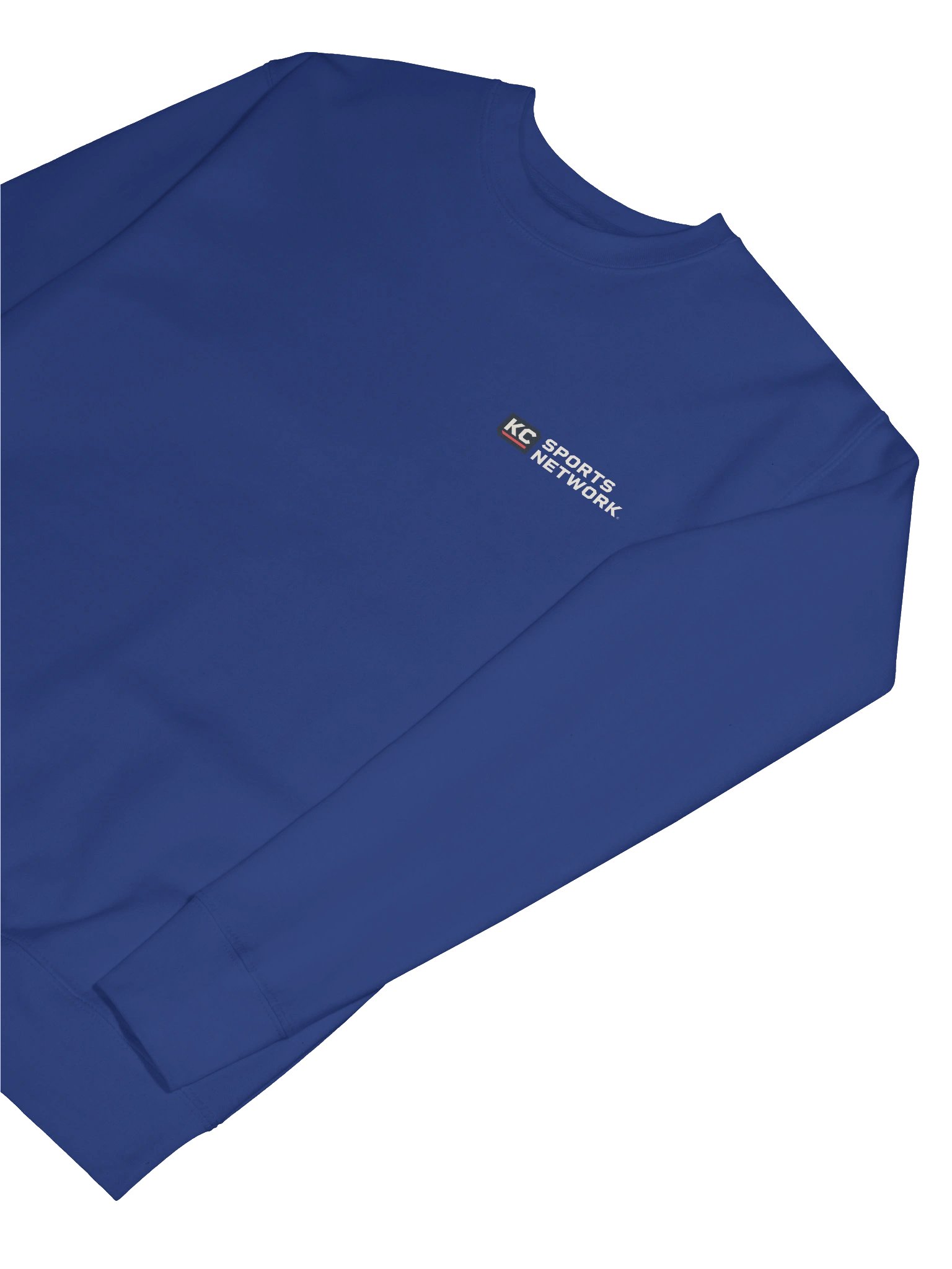 KC Sports Network Wordmark Small Logo Crewneck (White) product image (7)