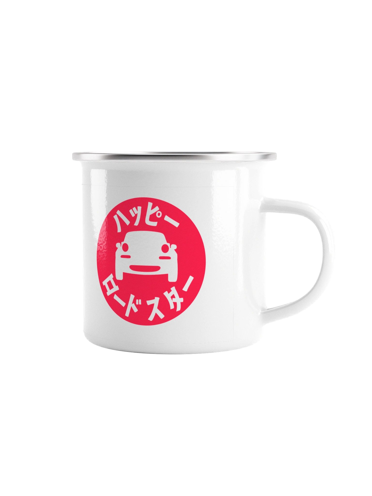 Happy Roadster - MX-5 NA - Enamel Mug product image (2)