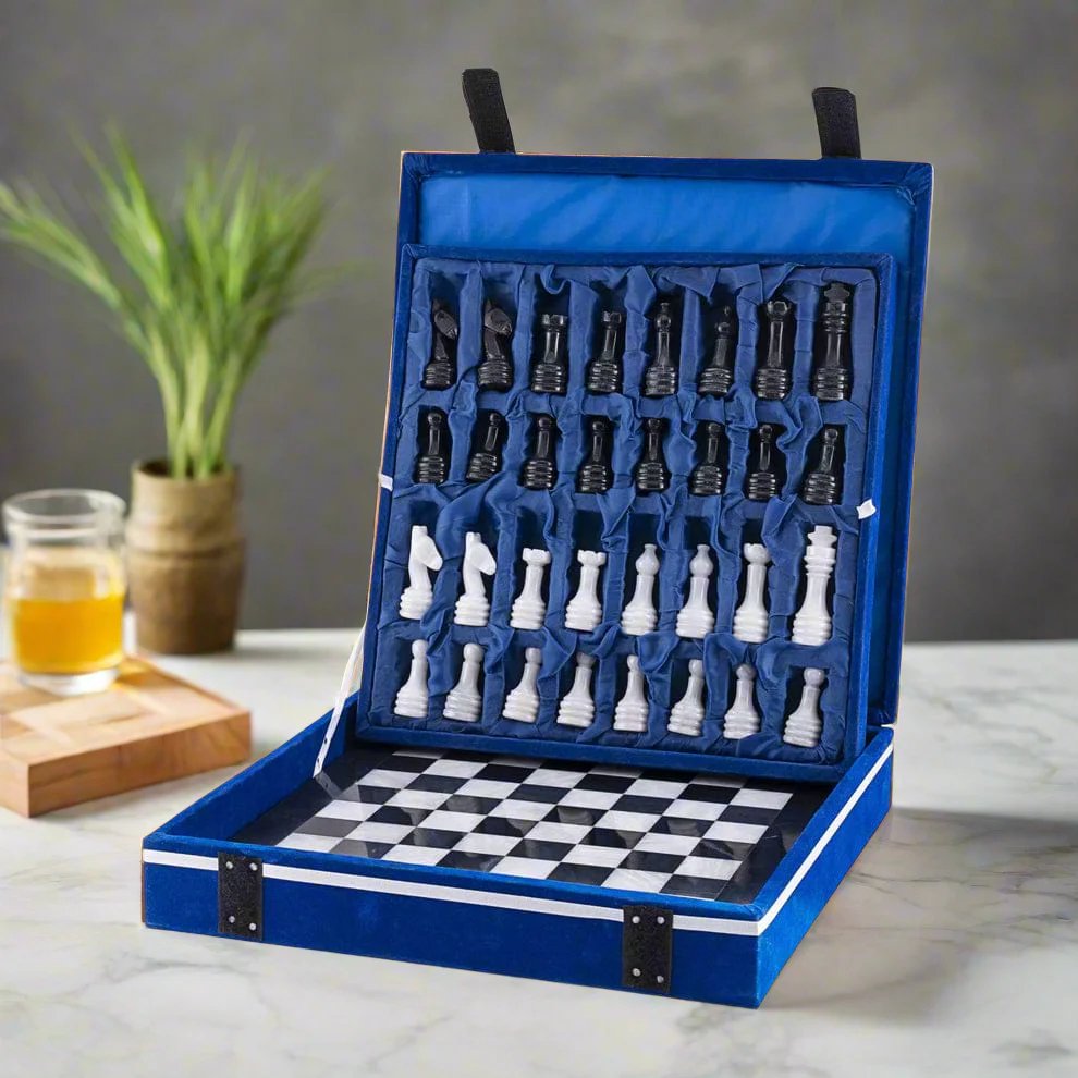 Chess Set Of Marble Made By Hand product image (3)