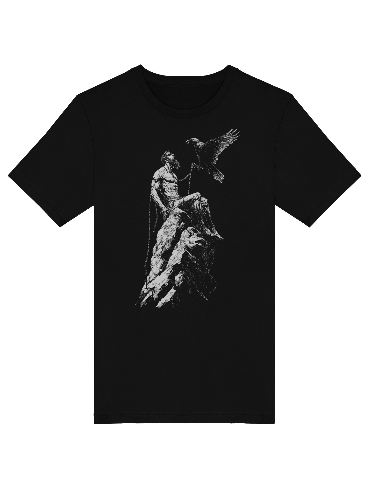 Prometheus Chained Upon The Mountain, Titan, Greek God T-Shirt product image (27)