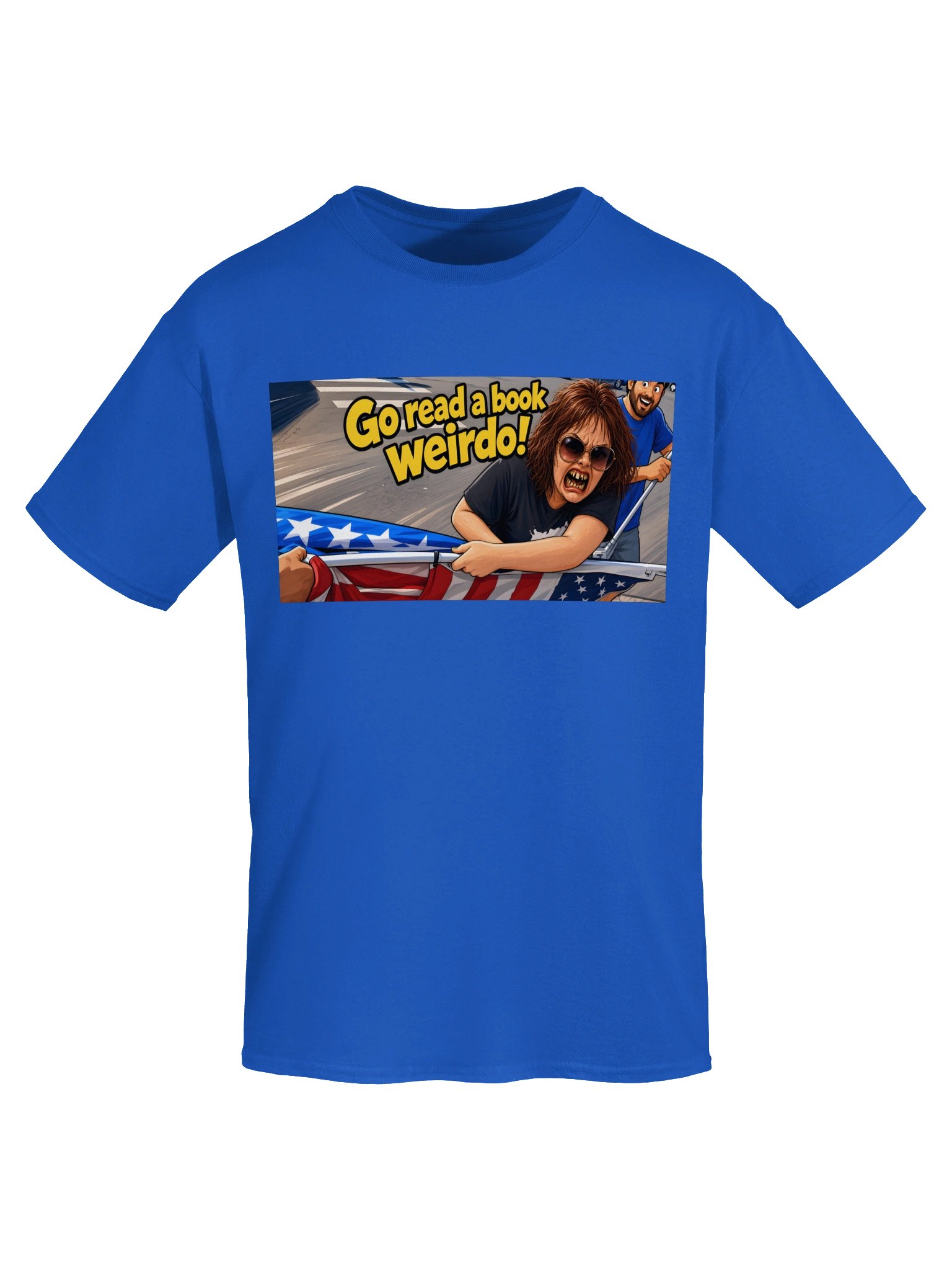 Go read a book tee product image (5)