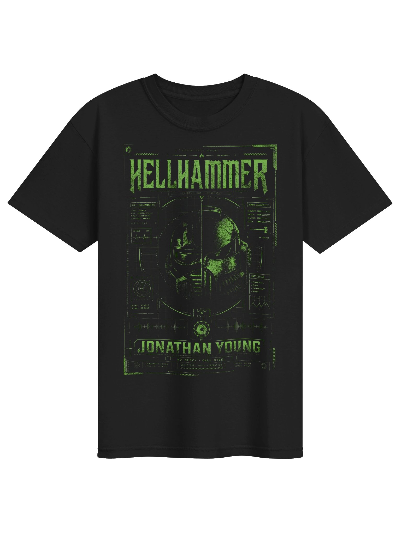 HELLHAMMER Helldivers 2 Inspired Shirt product image (1)
