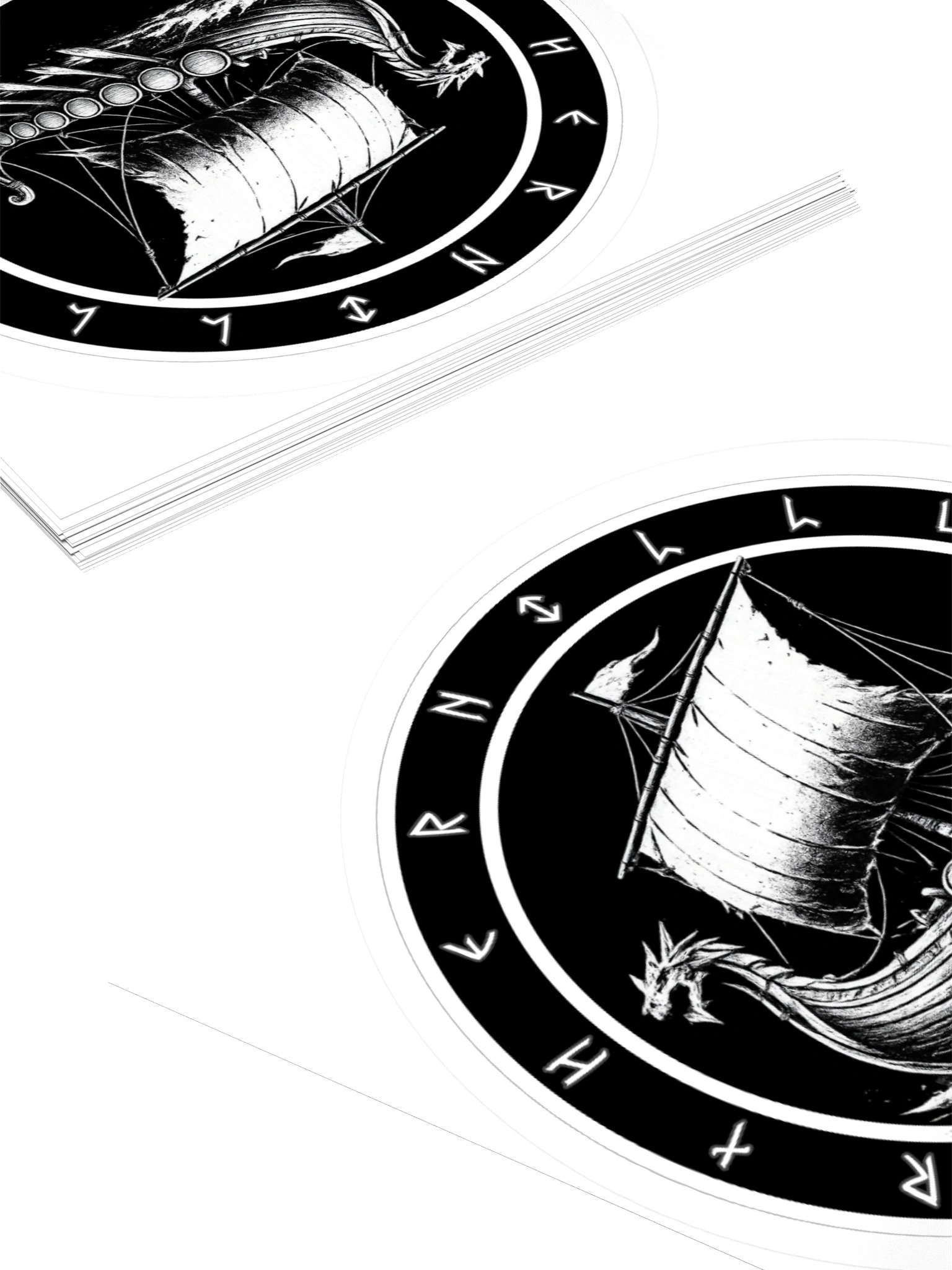 NORTHERN ILLUSIONS - Langskip Vinyl Sticker product image (4)