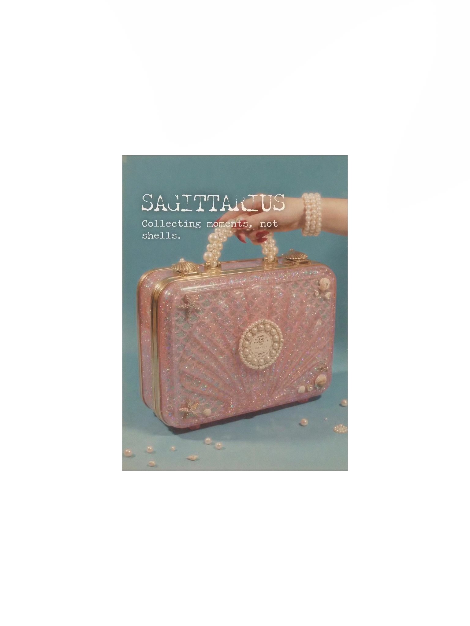 Sagittarius Mermaid Zodiac Print product image (1)
