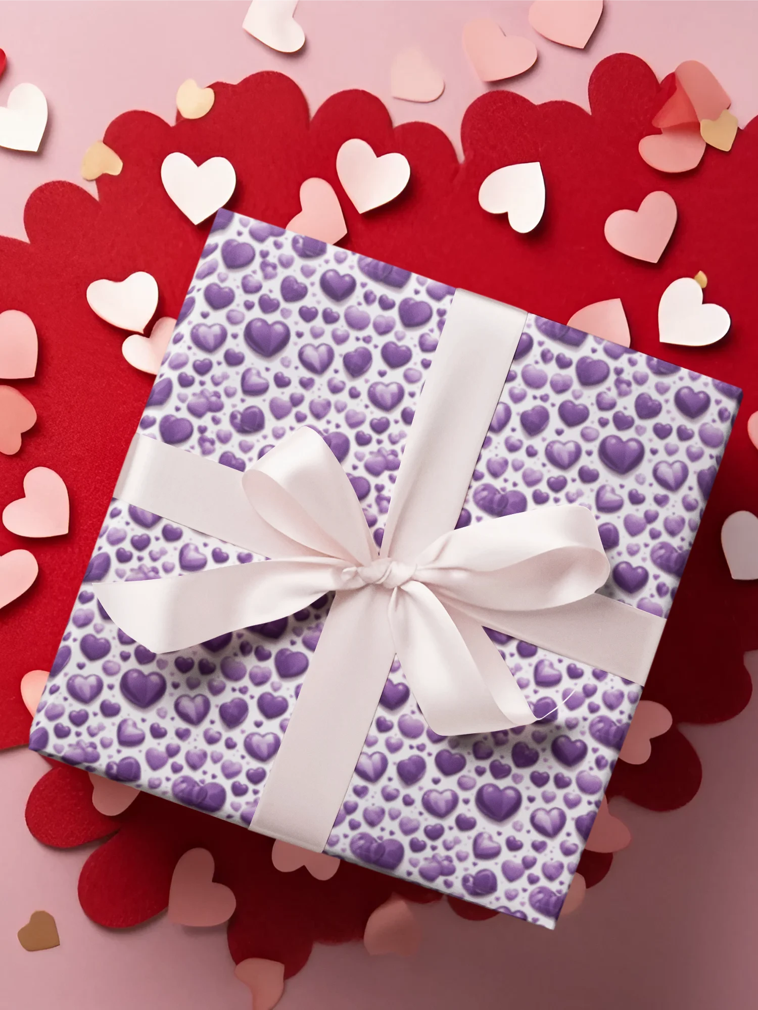 Set of 3 Valentines Wrapping Papers product image (1)