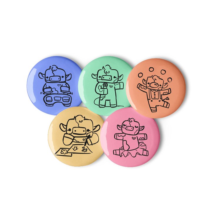 You Can MOO Anything Pin Set #1 product image (2)