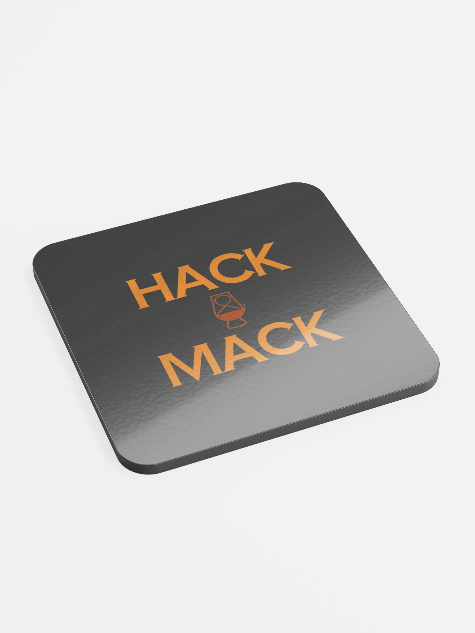 Color Logo Hack & Mack Coaster product image (2)
