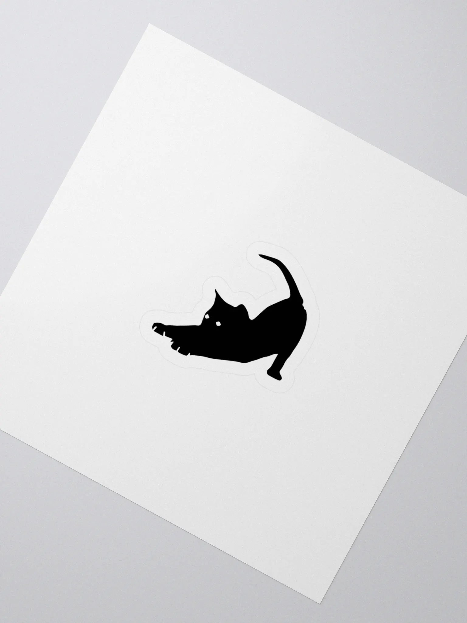 Stretching Black Cat product image (2)
