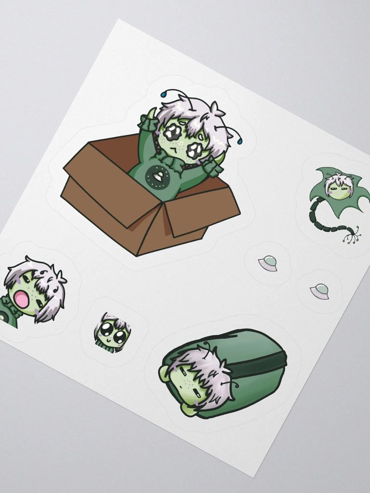 Assorted Rhaps Moods Updated Sticker Sheet product image (2)