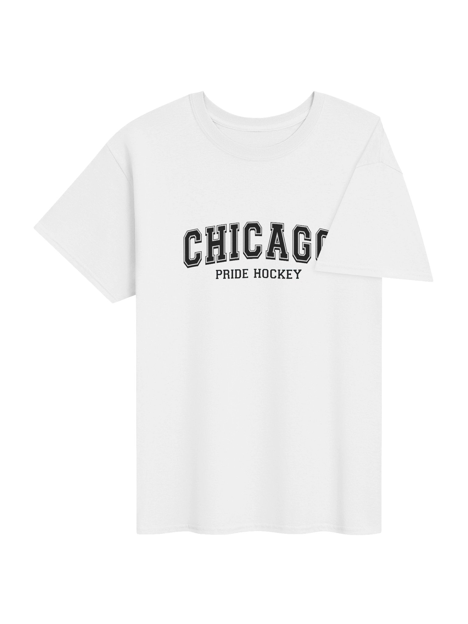 Chicago Pride Hockey Collegiate Tee product image (7)