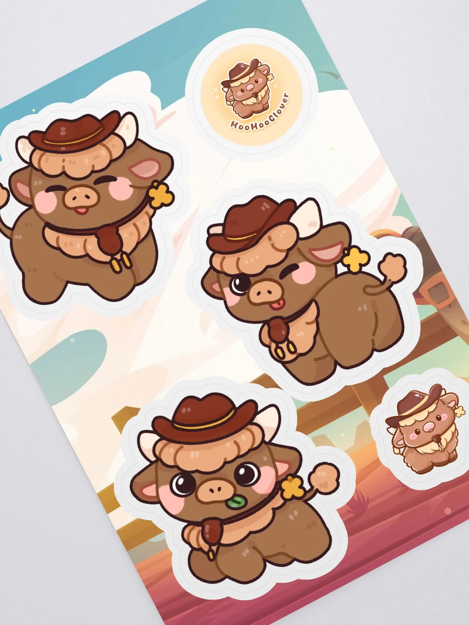 Moo Moo Stickers! product image (1)