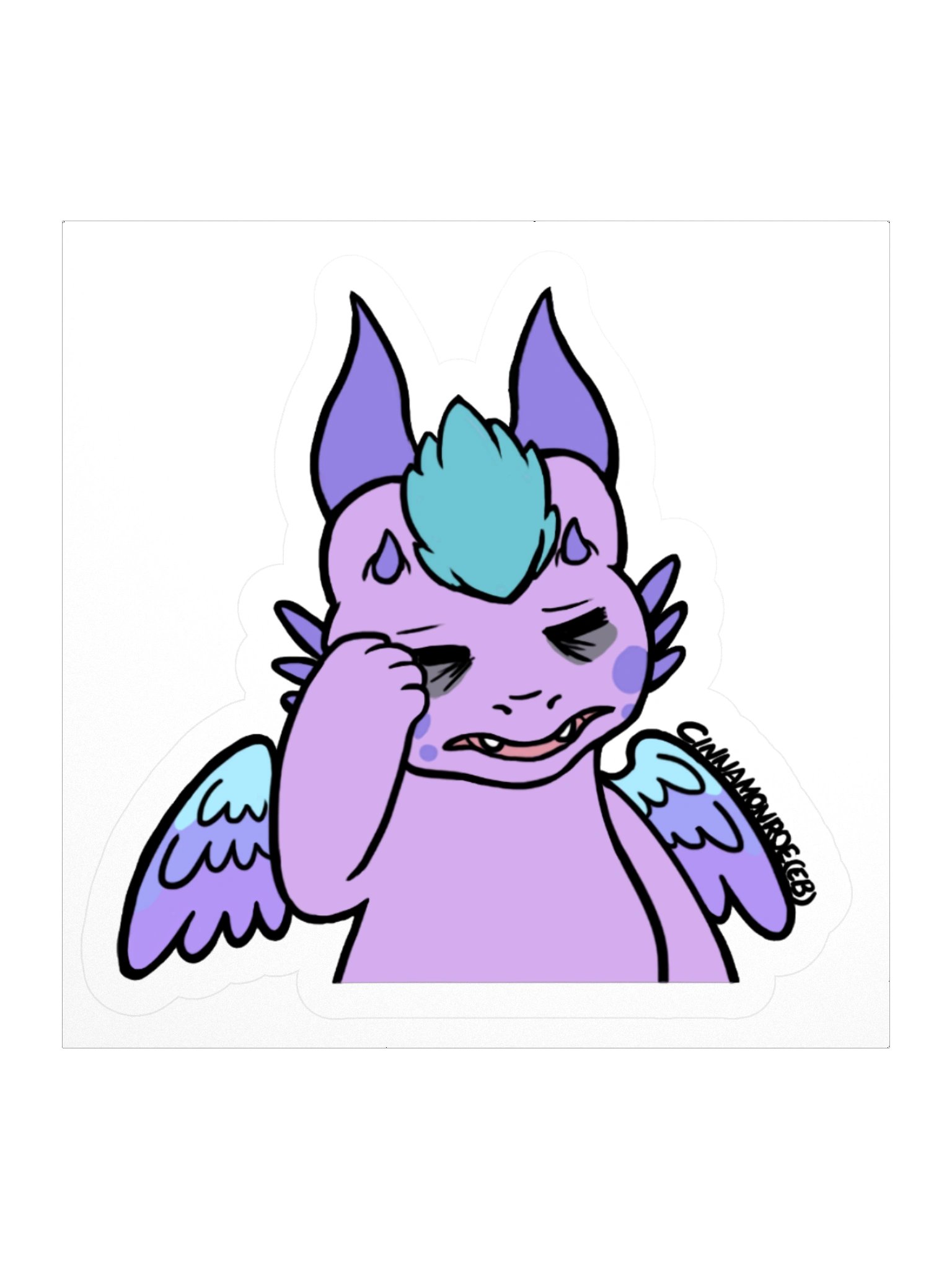 Drakin "Tired" Sticker product image (2)