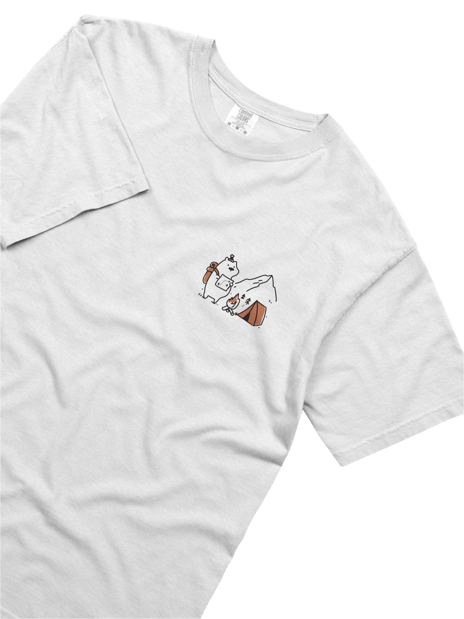 Camping bear t-shirt product image (5)