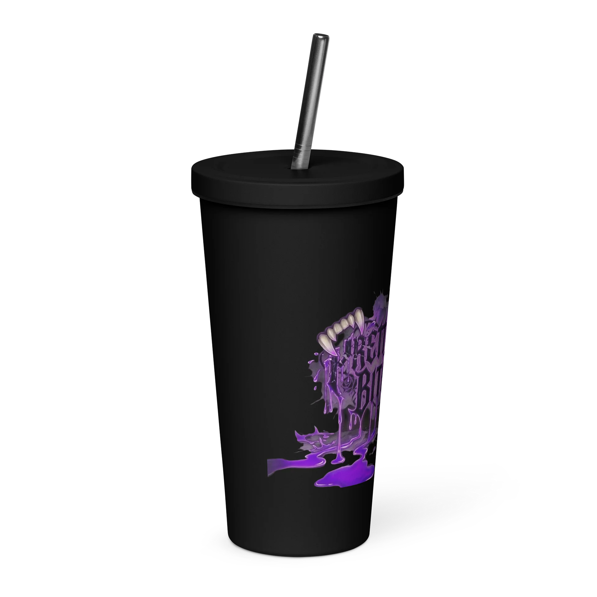 PRETTY THINGS BITE BACK — Gothic Purple Tumbler product image (4)