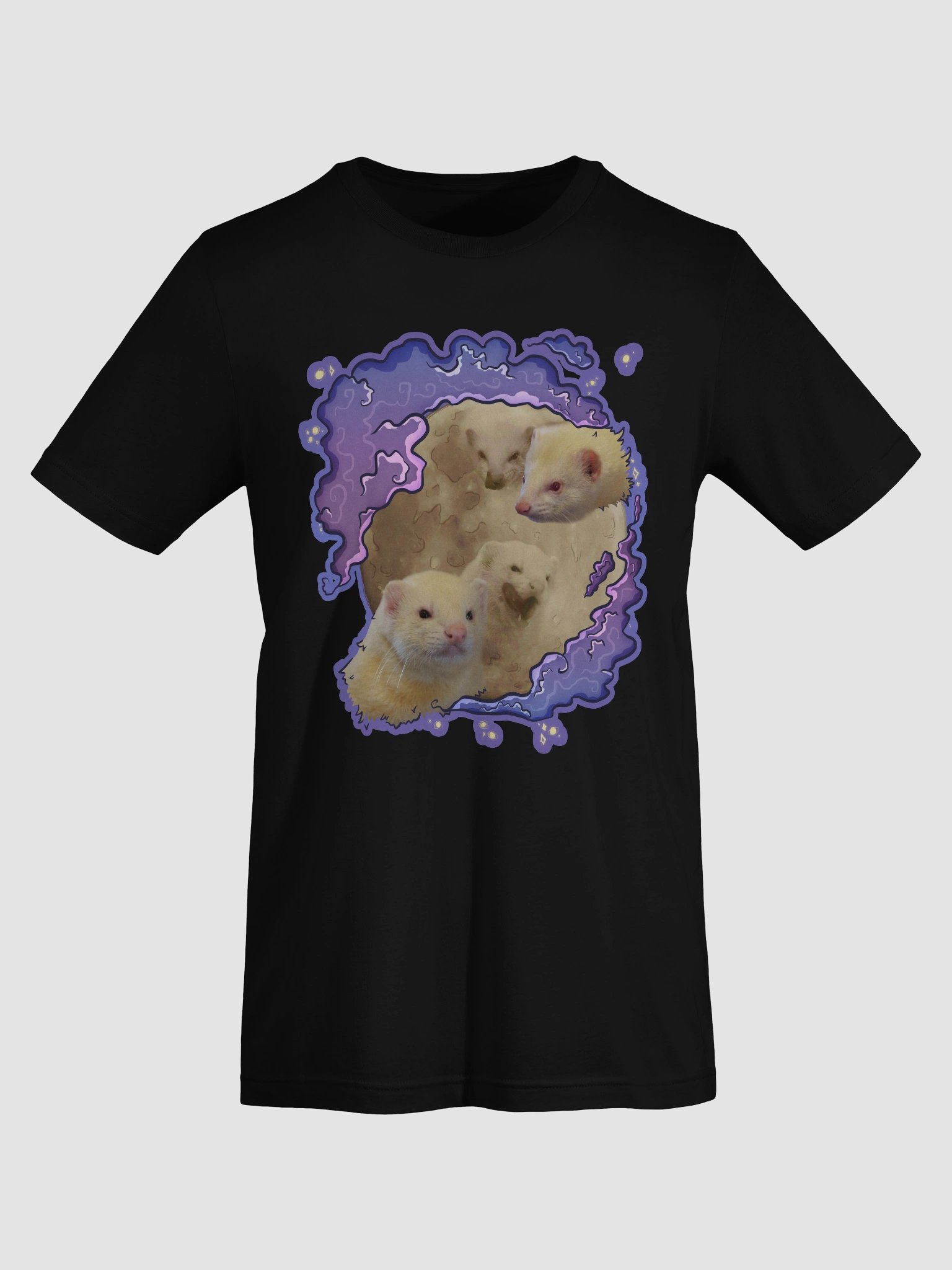 Floof Moon - Tshirt product image (7)