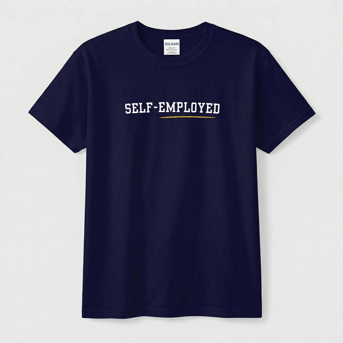Self Employeed Unisex Tee product image (1)